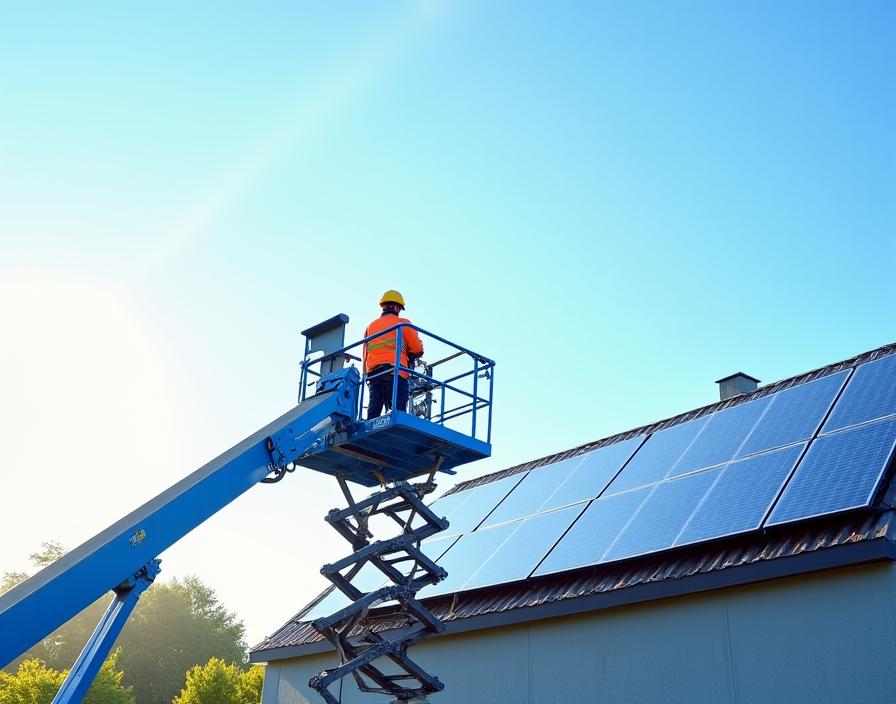 Equipos para instalación de paneles solares