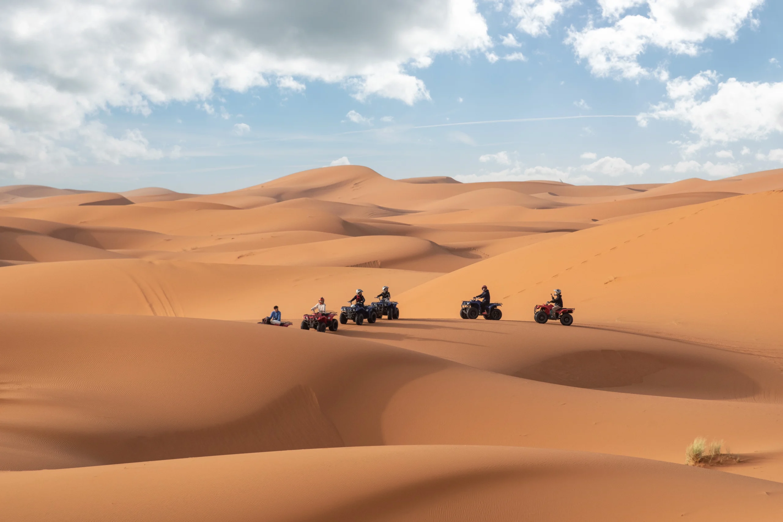 Quad in Merzouga Desert