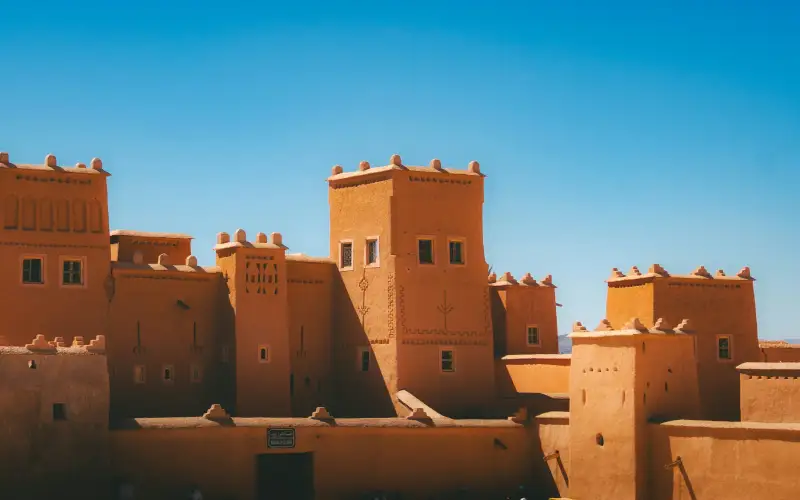Ait Ben Haddou during a 12-day Morocco cultural tour with the Sahara Desert