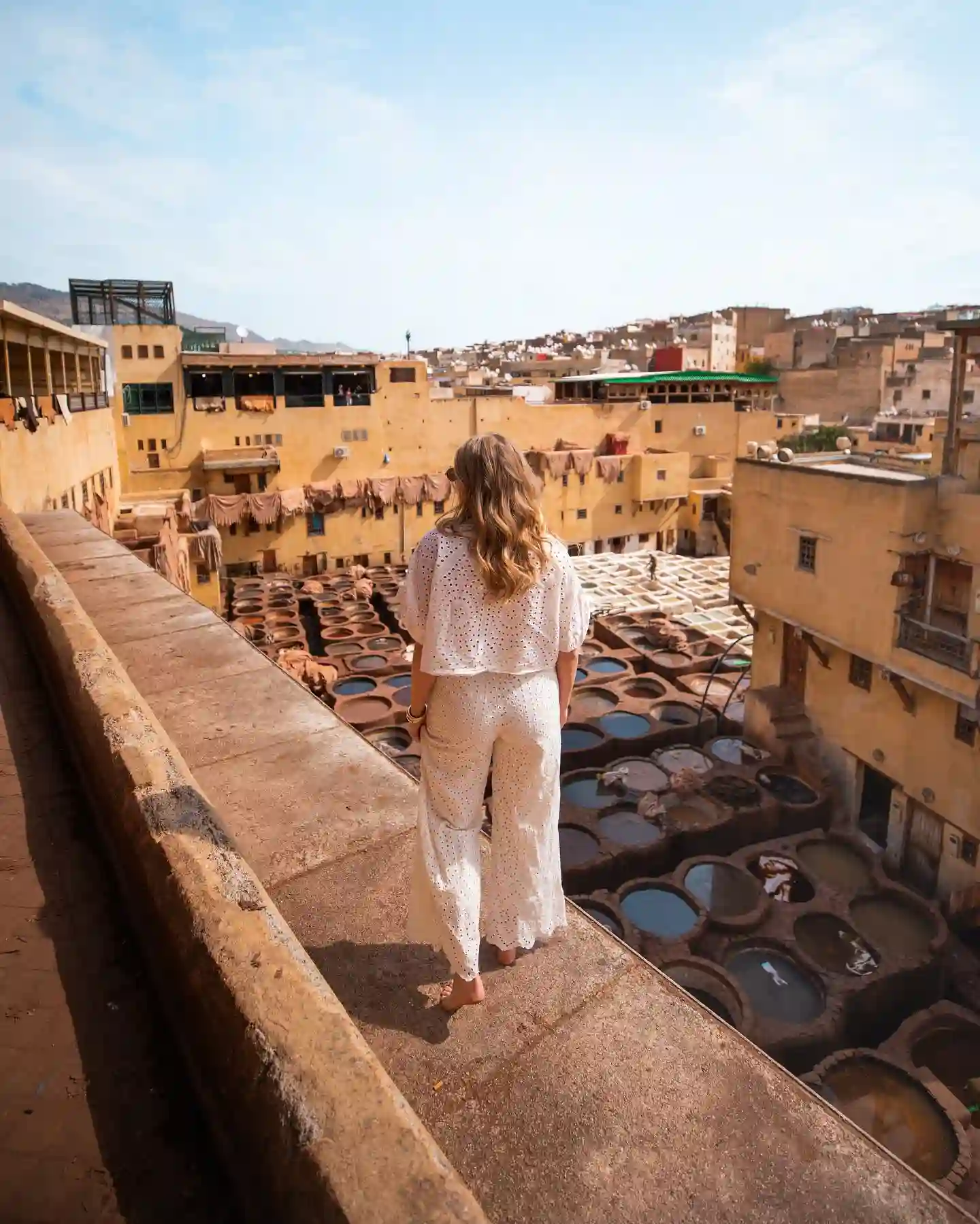 Solo woman traveler exploring Morocco on a 7-day private tour